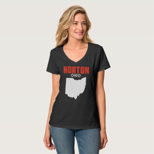 Norton Ohio USA T-shirt (Voorkant volledig)