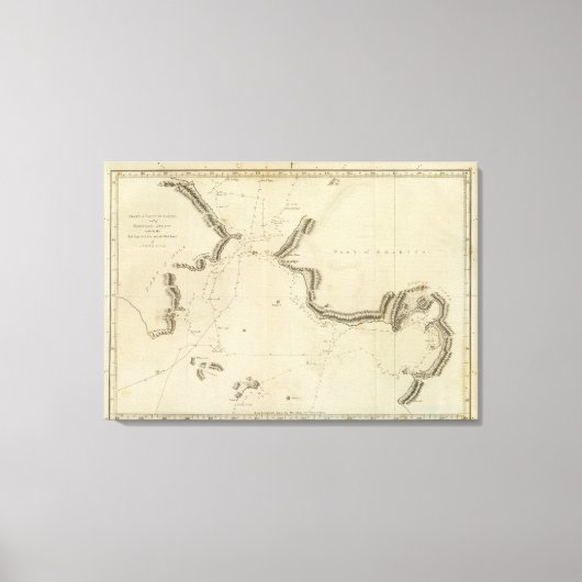 Norton Sound, Bherings Strait, Alaska Canvas Afdruk (Voorkant)