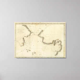 Norton Sound, Bherings Strait, Alaska Canvas Afdruk