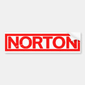 Norton Stamp Bumpersticker (Voorkant)