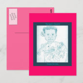 Norupa's hagedis briefkaart (Voorkant / Achterkant)