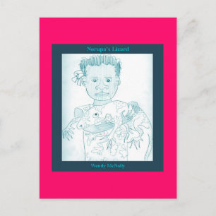 Norupa's hagedis briefkaart