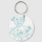 Norupa's hagedis sleutelhanger (Voorkant)