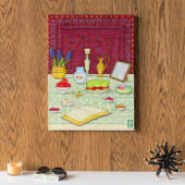 Noruz Haft Sin Tafelcanvas Print