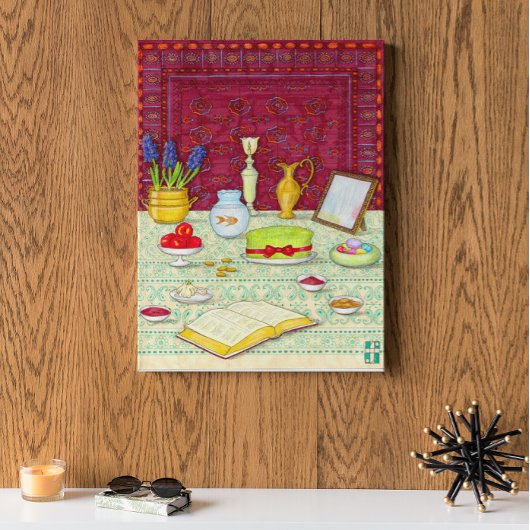 Noruz Haft Sin Tafelcanvas Print