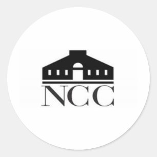norwalk community college ct logo ronde sticker