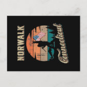 Norwalk Connecticut Briefkaart (Voorkant)