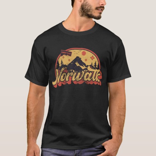 Norwalk, Connecticut T-shirt (Voorkant)