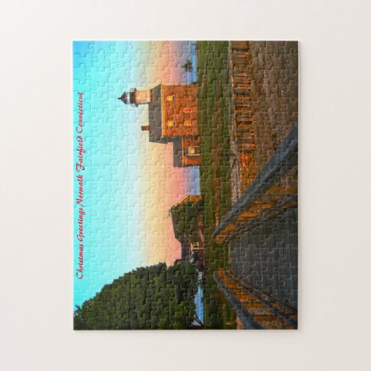 Norwalk Fairfield Connecticut. kerstcadeautjes Legpuzzel (Verticaal)