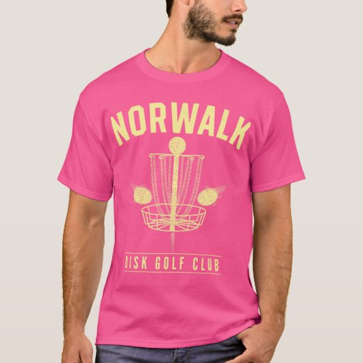 Norwalk Oh Disc Golf Club Golfer Ohio Disc Golf Lo T-shirt (Voorkant)