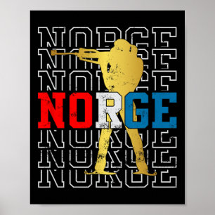 Norway Biathlon Norge Original Poster