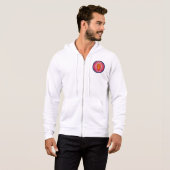 Norway Coat of Arms Circle Shape Hoodie (Voorkant volledig)