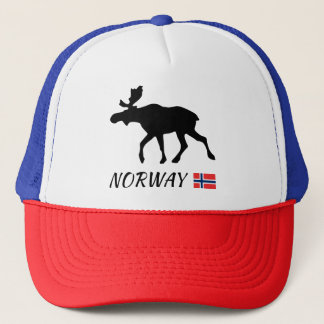 Norway Elk and Flag Trucker Pet