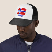 Norway_flag_norway10x10 Trucker Pet (In situ)