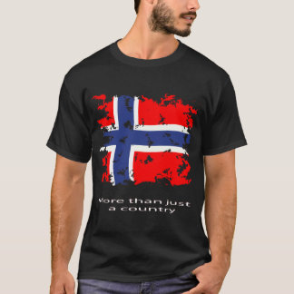 Norway flag vintage t-shirt