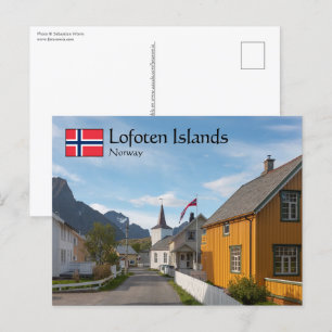 Norway Lofoten Reine Briefkaart