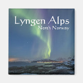 Norway Lyngen Souvenir Magneet (Voorkant)