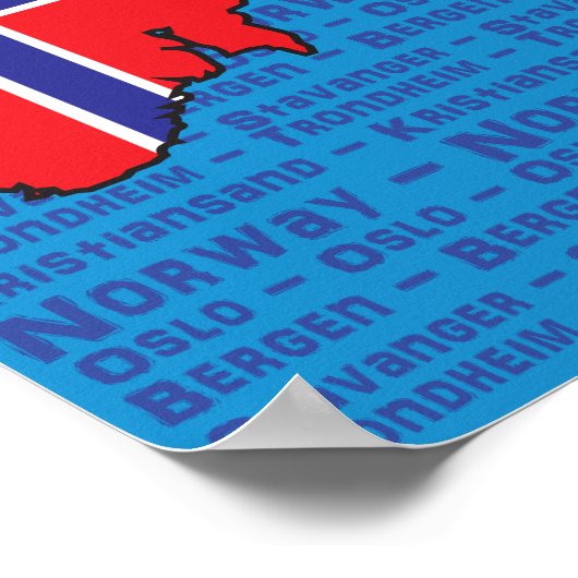 Norway Poster (Hoek)