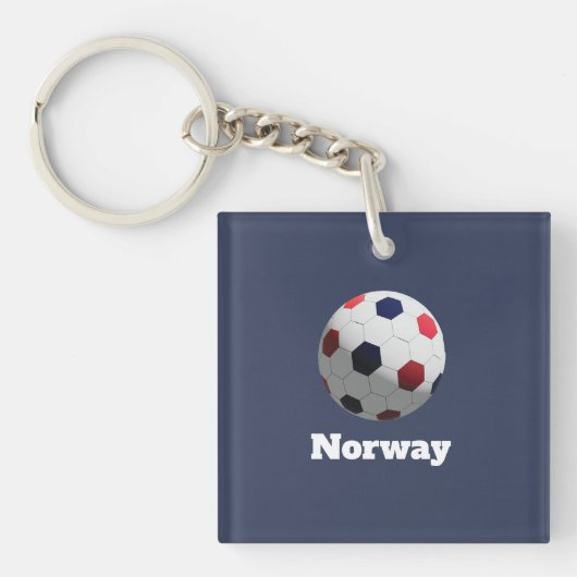 Norway soccer sleutelhanger (voorkant)