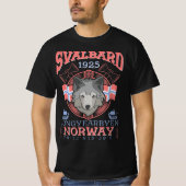 NORWAY SVALBARD LONGYEARBYEN - SVALBARD ARCTIC FOX T-SHIRT (Voorkant)