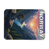 Norway Troll Magneet (Horizontaal)