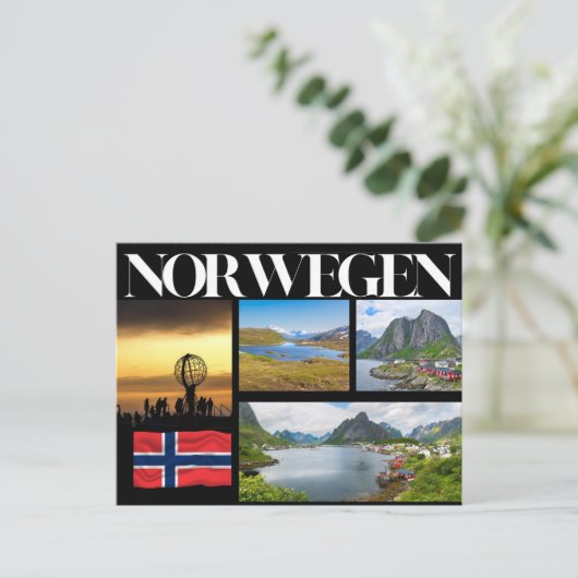 Norwegen Impressionen Briefkaart (Staand voorkant)