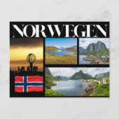 Norwegen Impressionen Briefkaart (Voorkant)