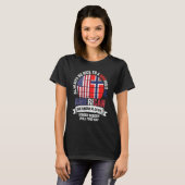 Norwegian American We know Places where Norway Fla T-shirt (Voorkant volledig)