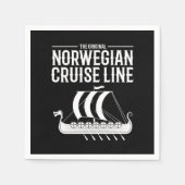Norwegian Cruise Line Vikings Nordic Servet (Voorkant)