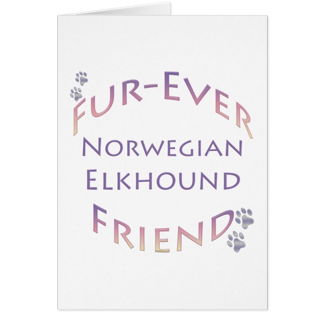 Norwegian Elkhound Furever (Voorkant)