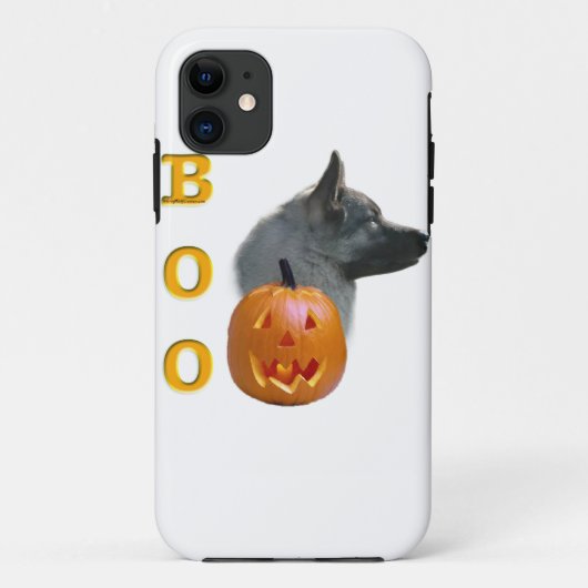 Norwegian Elkhound Halloween Boo Case-Mate iPhone Case (Achterkant)