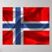 Norwegian flag poster (Voorkant)