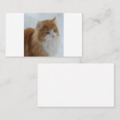 Norwegian_Forest_Cat Klantenkaartje (Voorkant / Achterkant)