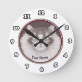 Norwegian Forest Cat klok (Voorkant)