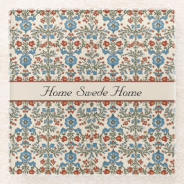 Norwegian Garden, op maat Glazen Onderzetter