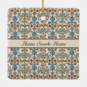 Norwegian Garden, op maat Keramisch Ornament (Achterkant)