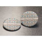 Norwegian Garden, op maat Ronde Button 7,6 Cm