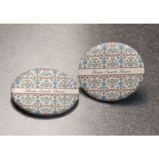 Norwegian Garden, op maat Ronde Button 7,6 Cm