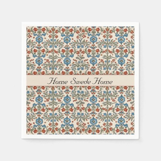 Norwegian Garden, op maat Servet (Voorkant)