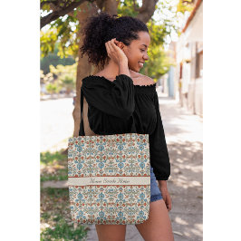 Norwegian Garden, op maat Tote Bag