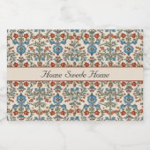 Norwegian Garden, op maat Voedselcontainer Etiket (Enkel label)