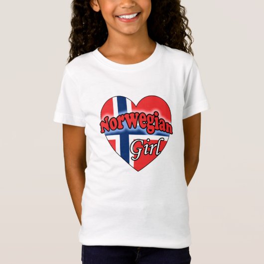 Norwegian Girl T-shirt (Voorkant)