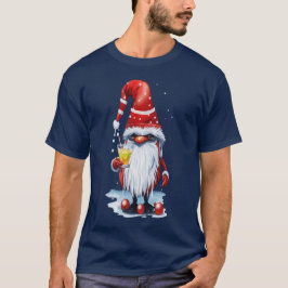 Norwegian Gnome Holding A Hot Toddy T-shirt
