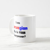 norwegian koffiemok (Voorkant links)