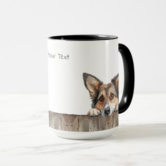 Norwegian Lundehund Dog Mok (Voorkant rechts)