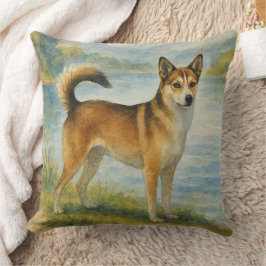 Norwegian Lundehund Kussen