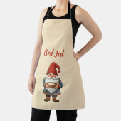 Norwegian Nisse God Jul Christmas Apron Schort (Insitu)