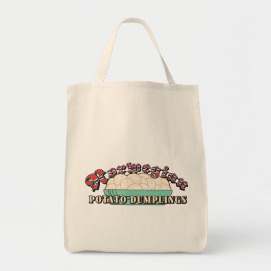 Norwegian Potato Dumplings Tote Bag (Voorkant)