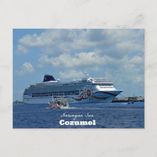 Norwegian Sun, Cozumel, Mexico Briefkaart