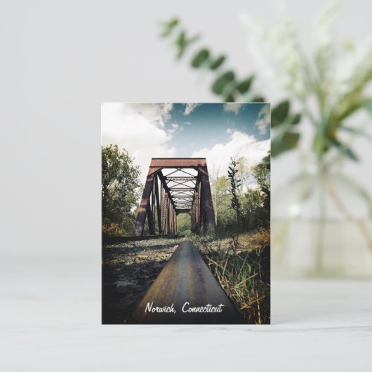 Norwich, Briefkaart Connecticut (Staand voorkant)